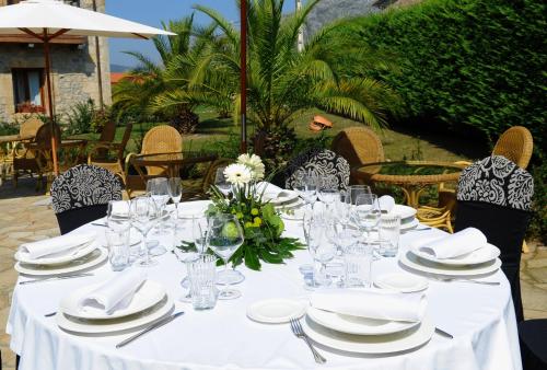 Dārzs, Hotel Palacio Garcia Quijano in Tarriba