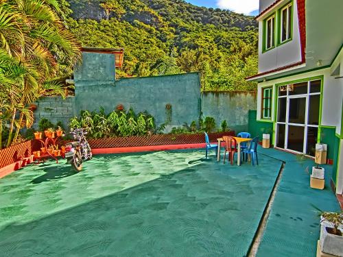 Vrt, Hotel El Sol in Panajachel