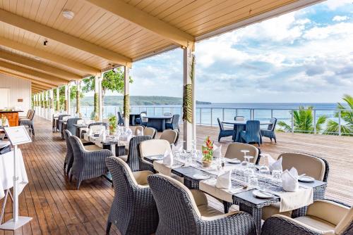 Restoran, Scenic Matavai Resort in Avatele