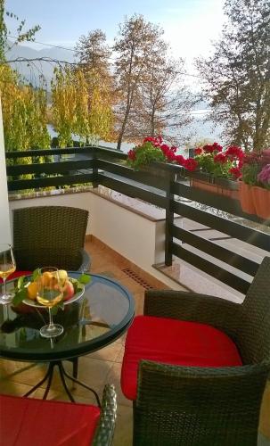 Erkély/terasz, Hotel Dva Bisera in Lagadin