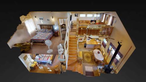 平面圖, The Cedars Country Cottage, Solitude, Amazing Night Skies!! in 布蘭丁