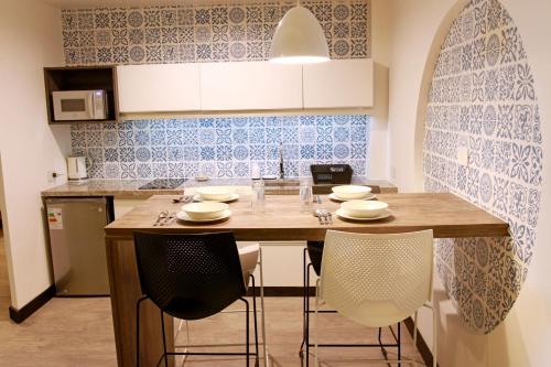 Urban Suites Apart Hotel - 주방