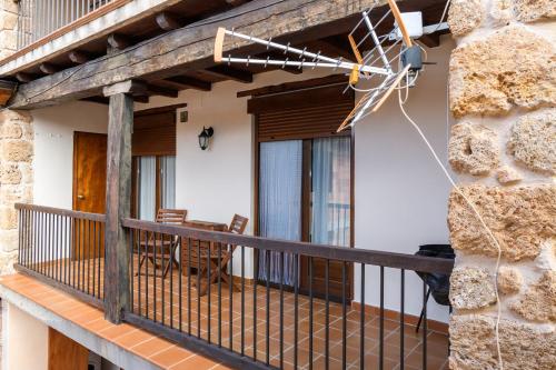 Balcony/terrace, Casa El Mirador in Beceite