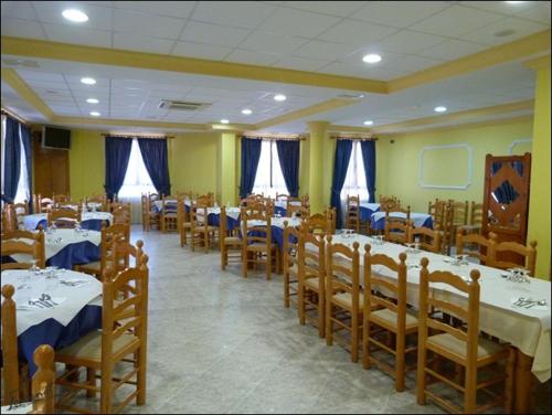 餐廳, 瓦迪羅旅館 (Hostal Vadillo) in 埃斯特雷馬杜拉