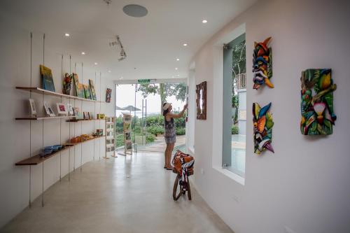 Üzletek, Hotel Boutique Lagarta Lodge in Nosara