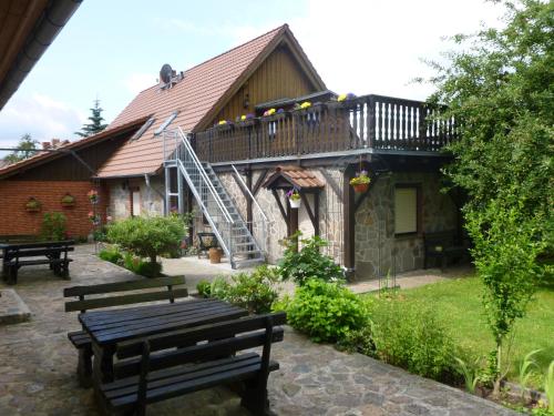 Viesnīcas āriene, Landpension Zum Schweizerberg in Althuttendorf