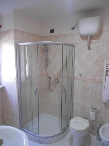 Bathroom, Grand Hotel Pavone in Cassino