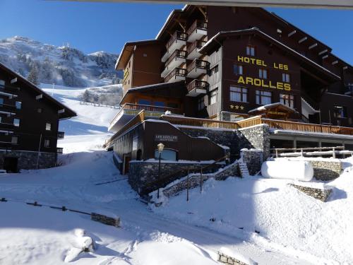 View, Residence Alpinea in Meribel Mottaret