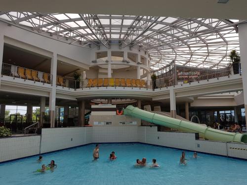 Swimming pool, Zafir Sziget Apartman in Sarvar