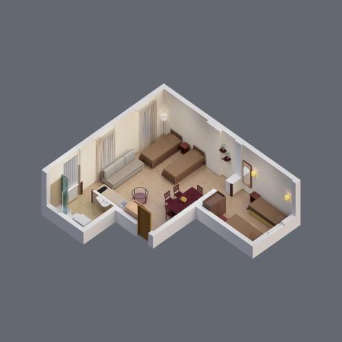 RigaApartment SoNaDA Self Check-in Aparthotel, Center, Private Parking, Riga (Foto 8)