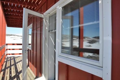 Balcony/terrace, Hotel Avannaa in Ilulissat