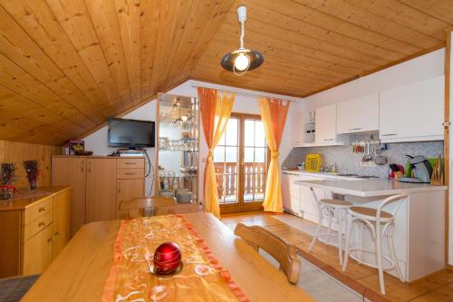 廚房, Ferienwohnung DrauSport in 德勞塔爾貝格