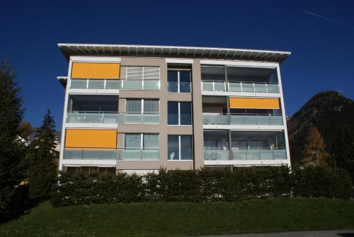 Blumenau in Davos, Schweiz