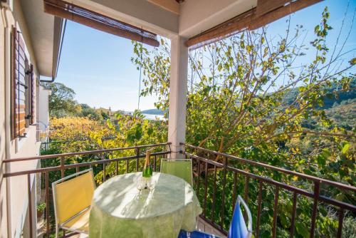 Erkély/terasz, Apartments Ida Sveta Marina in Sveta Marina