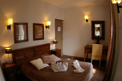 1 double bed