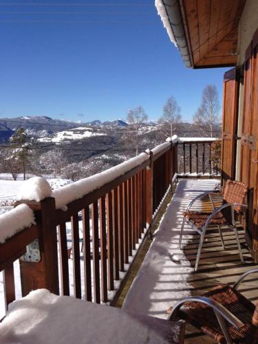 陽台/露台, Les Alisiers in 蒙特克拉