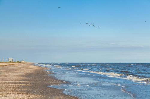 Beachslapped in Bolivar Peninsula, USA