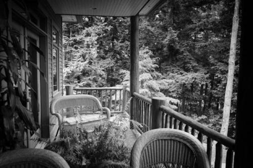Balcony/terrace, The Fern Lodge in Chestertown (NY)