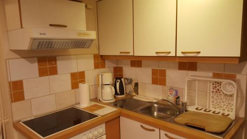 Kitchen, Hangulat Vendeghaz Apartmanok in Oroshaza