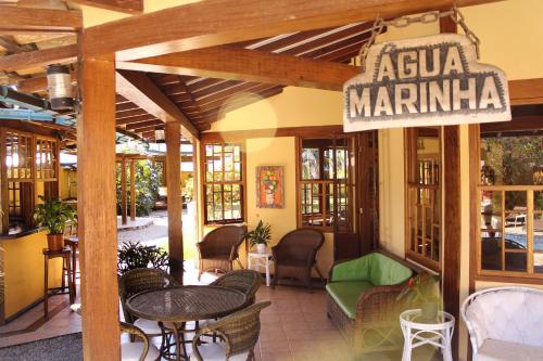 شرفة/ تراس, Pousada das Pedras in Paraty Centro