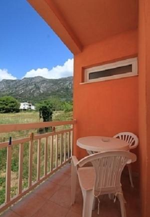 Erkély/terasz, Villa Elvira in Gradac