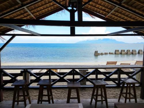 Restorāns, Amrita Maumere Resort in Waigete