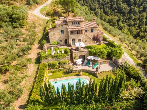 A szálláshely kívülről, Luxury pool villa in Cortona in Riccio