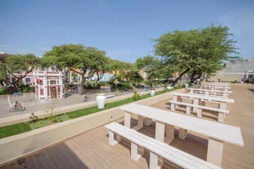 酒吧/休闲厅, 格兰德港绿洲酒店 (Oasis Porto Grande) in 明德卢