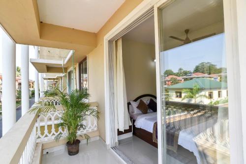 balkon/terras, Calvin's Retreat near Varca Beach