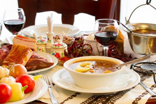 Food and beverages, Hotel Rozsa Csarda in Hegyeshalom