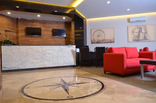 Lobby, Hotel 5 de Mayo in Puebla