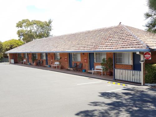Utvendig, Abraham Lincoln Motel in Tamworth