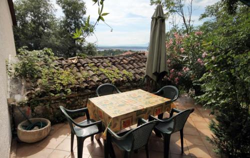 Erkély/terasz, Apartments by the sea Dramalj, Crikvenica - 5522 in Dramalj