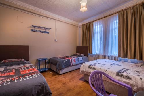 Vierbettzimmer, economy, gemeinschaftsbad, 4 betten