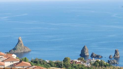Etna Hills sea