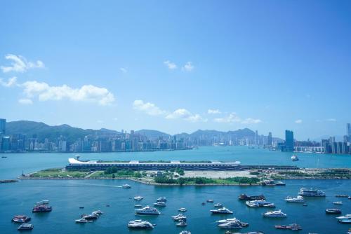 景觀, 悦品海景酒店‧觀塘 (Hotel COZi Harbour View) near 九龍灣地鐵站