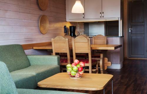 Küche, Birkebeineren Hotel & Apartments in Lillehammer