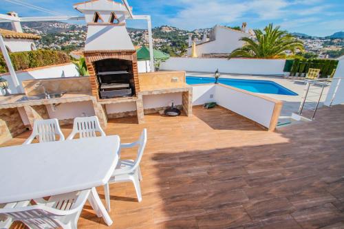 Marcelo - charming, Finca style holiday villa in Moraira in La Sabatera