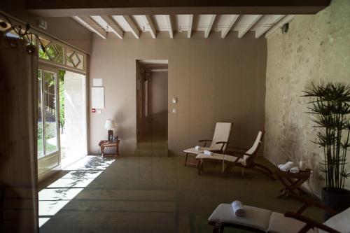 Szauna, Logis Hotel Restaurant Relais de la Mothe in Yzeures Sur Creuse