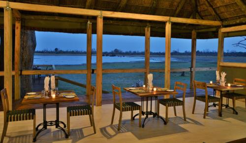 Exterior view, Nogatsaa Pans Lodge in Chobe