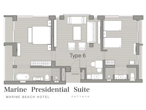 Marine Beach Hotel Pattaya - SHA Plus