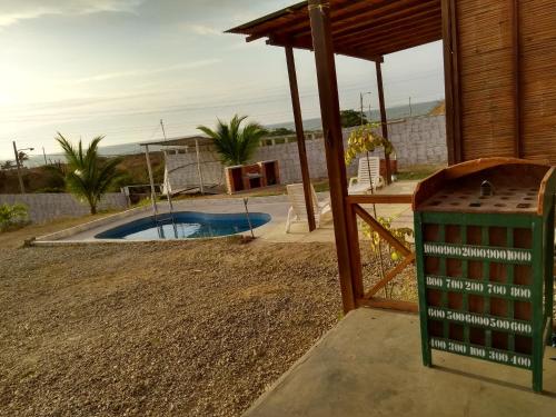 共用Lounge/電視區, Bonanza Beach House Zorritos in 波卡潘