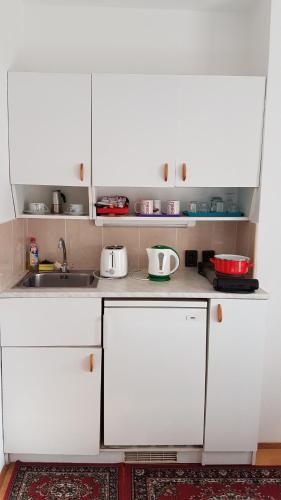 Kitchen, Orchidea Apartman in Hévíz