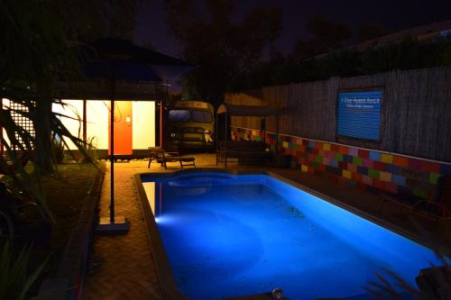 tuin, Alice's Secret Travellers Inn in Alice Springs