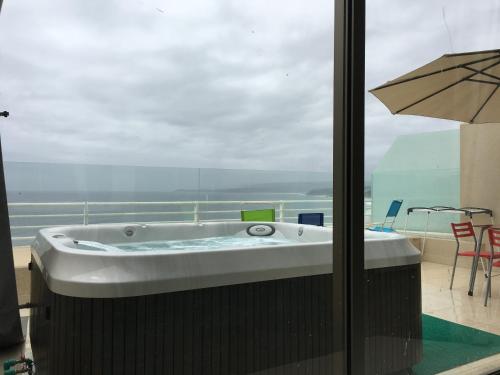 Surrounding environment, Duplex Jacuzzi San Alfonso del Mar in Algarrobo