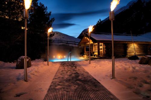Sisäänkäynti, Hotel Madlein in Ischgl
