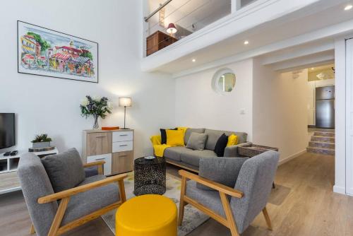 BARILLERIE - Loft Moderne, Face Mer, Vieux-Nice., Nicea (zdjęcie 7)
