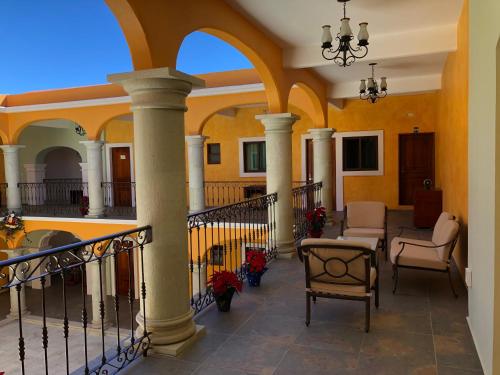 Balkons/terase, Hotel Casa Franco in San Agustín Etla