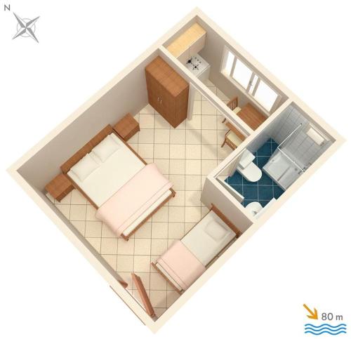 Apartments by the sea Podaca Makarska - 2575 - main image