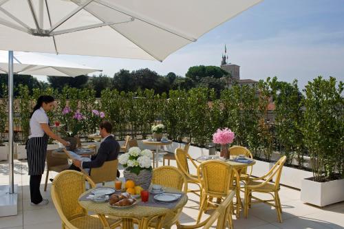Balcony/terrace, Hotel De Petris in Trevi
